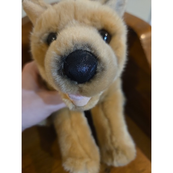 Animal Alley Toys R Us German Shepard Dog Realistic Pink Tongue Plush - Picture 6 of 8